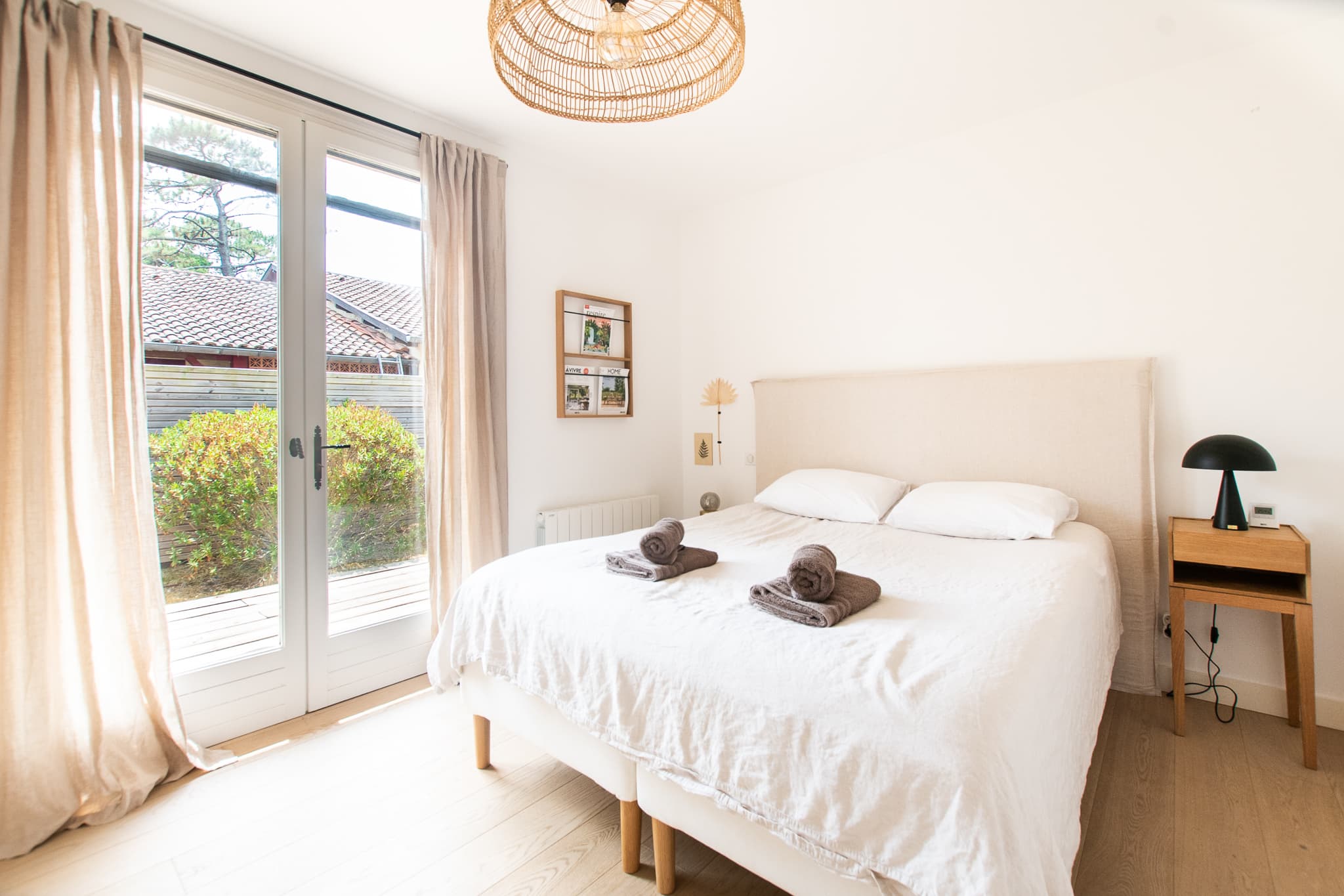 The bedrooms