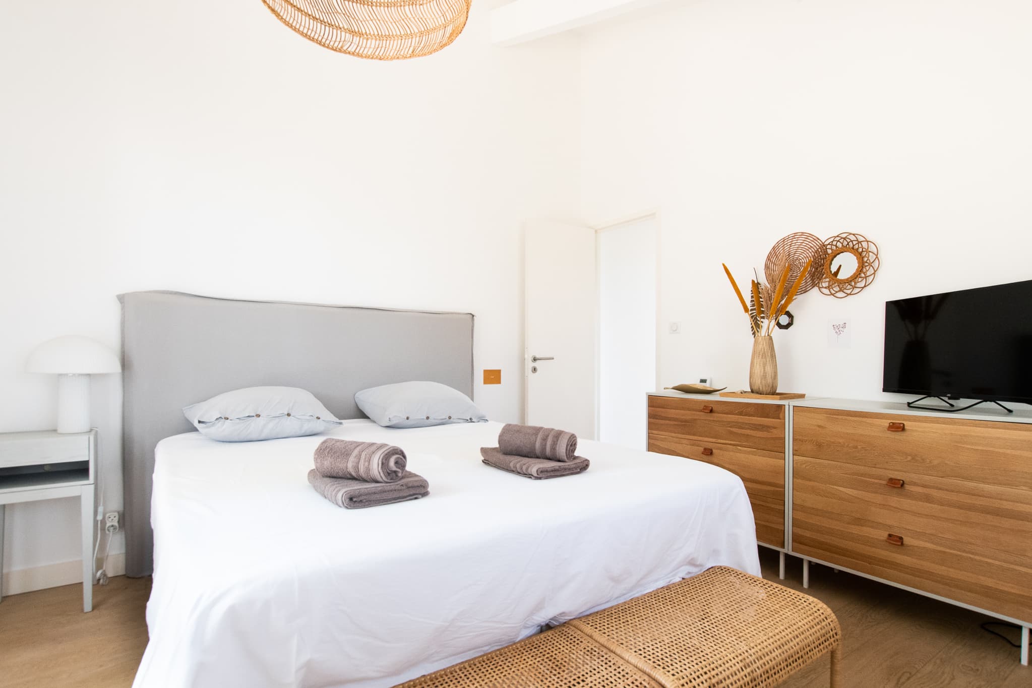 The bedrooms — La Gemmerie